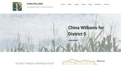 Desktop Screenshot of chinawilliams.com